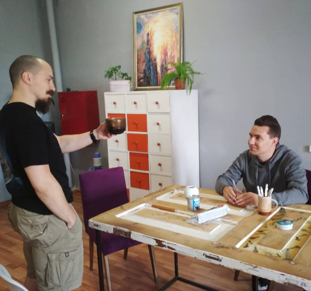 Новая команда! Стартаперы, говорят…?‍??‍? #коворкингвОрле #стартаперы #freedoman57